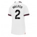 Manchester City Kyle Walker #2 Dámské Venkovní Dres 2023-24 Krátkým Rukávem